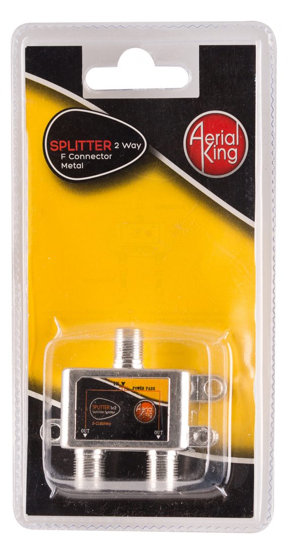 SPLITTER 2 WAY (5-2150MHZ) - 1 X DC