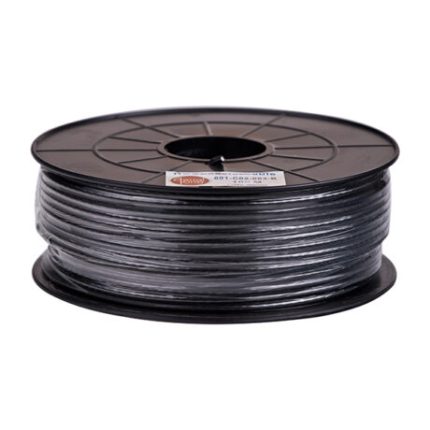 CABLE RG6 BLACK (100MT) 64 BRAID