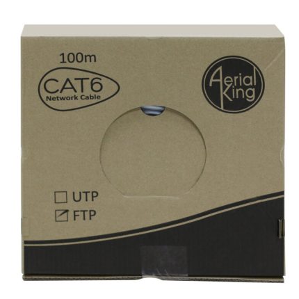 CABLE CAT6 FTP 24AWG WHITE (100M)