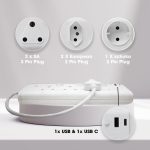 6 Way USB Multiplug - Image 3