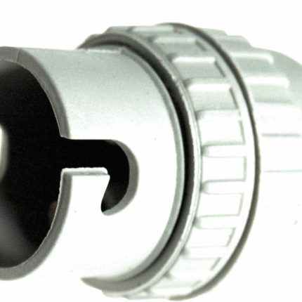 LAMPHOLDER 10MM ENTRY  NYLON WHT BC